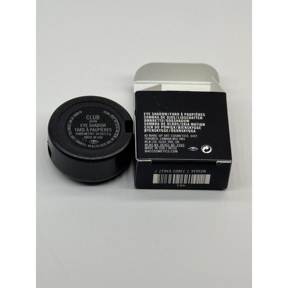 Mac Eye Shadow Club Satin 0.05oz - Picture 5 of 5
